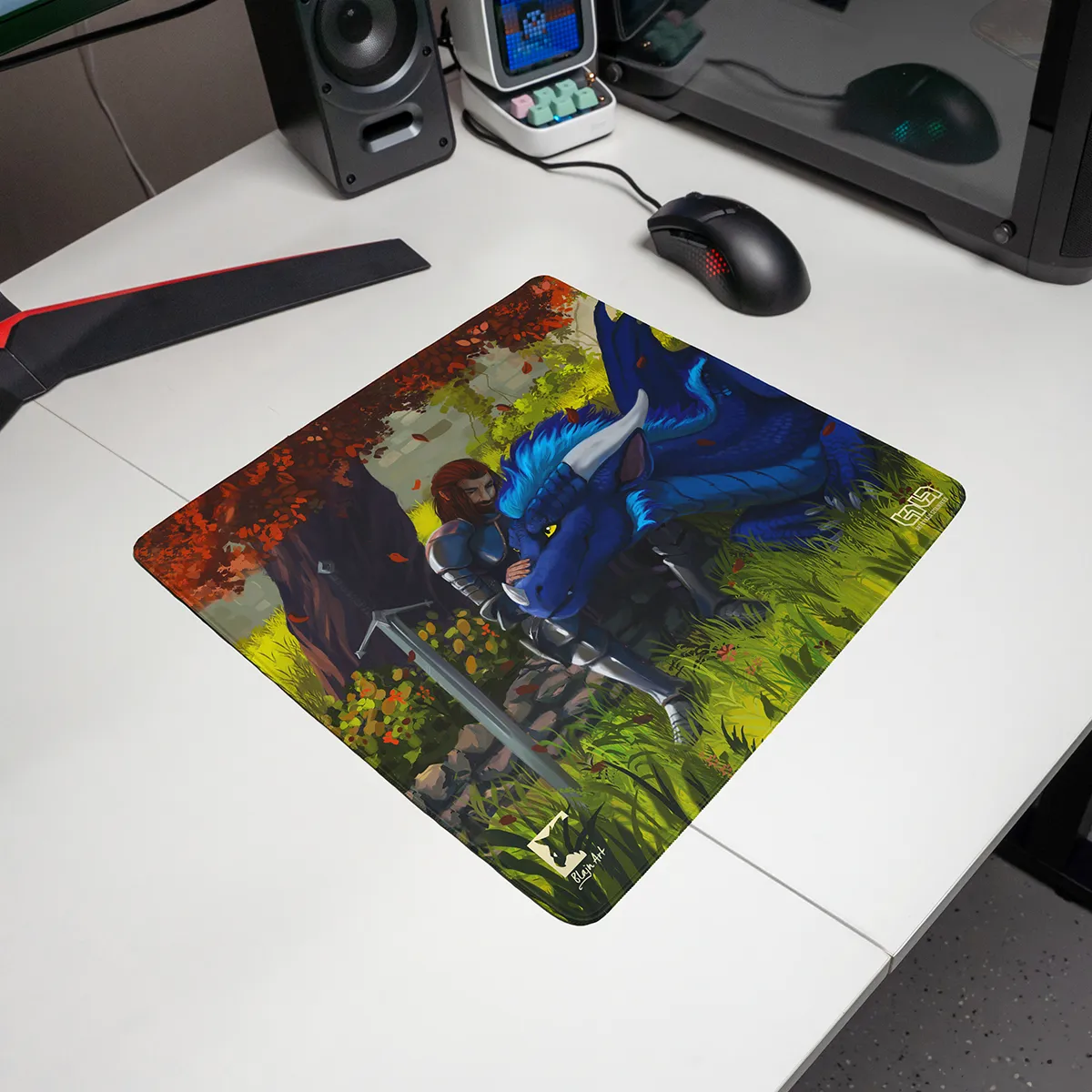 Mousepad Dragon and Knight - Image 23