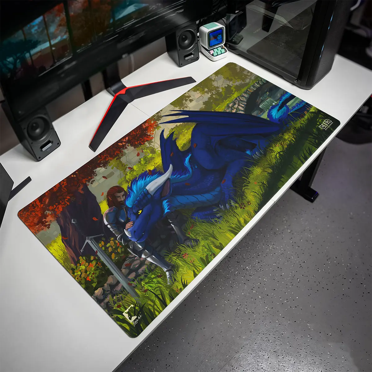 Mousepad Dragon and Knight - Image 4