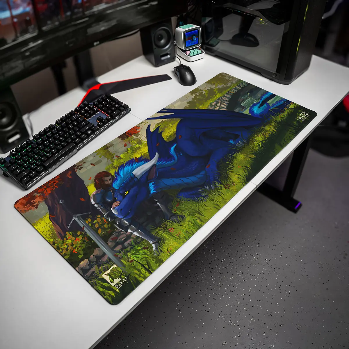 Mousepad Dragon and Knight - Image 9