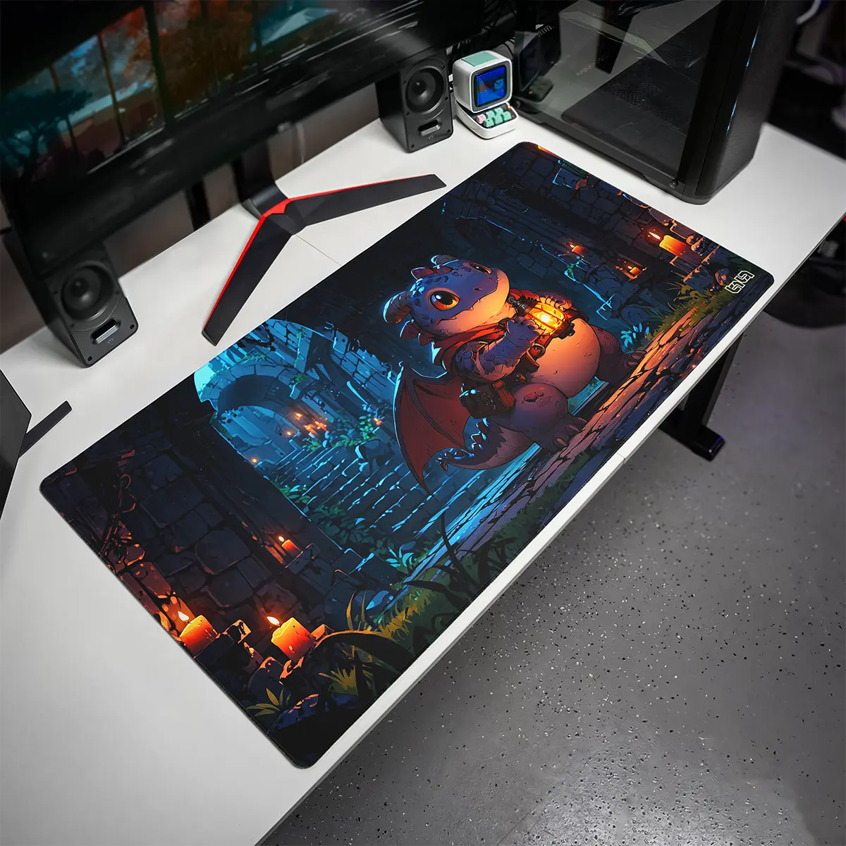 Mousepad Dragon with a Lantern - Image 4