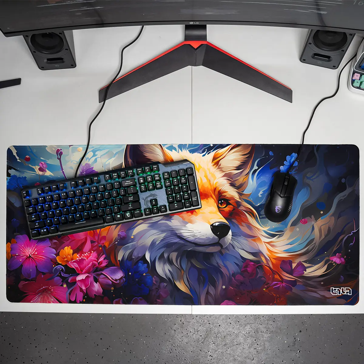 Mousepad Floral Fox - Image 11