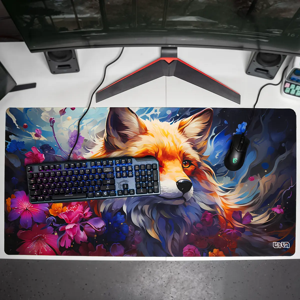 Mousepad Floral Fox - Image 6