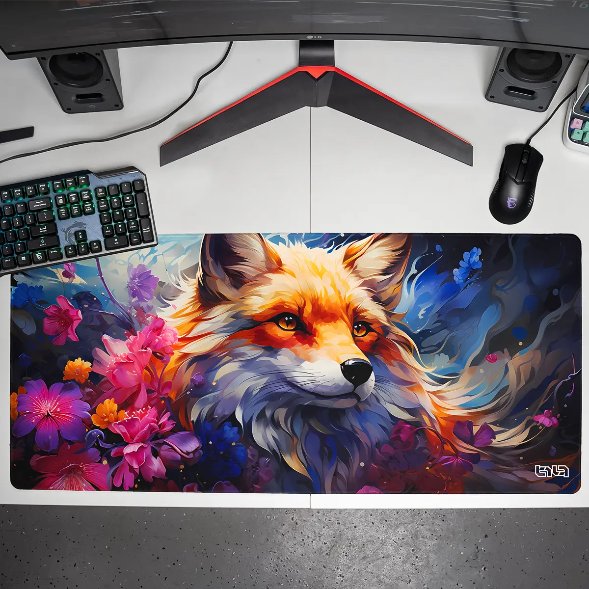 Mousepad Floral Fox - Image 7