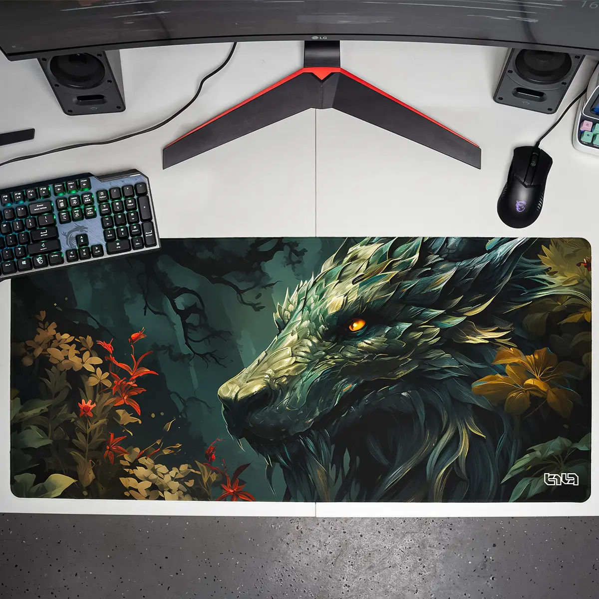 Mousepad Forest Dragon - Image 7