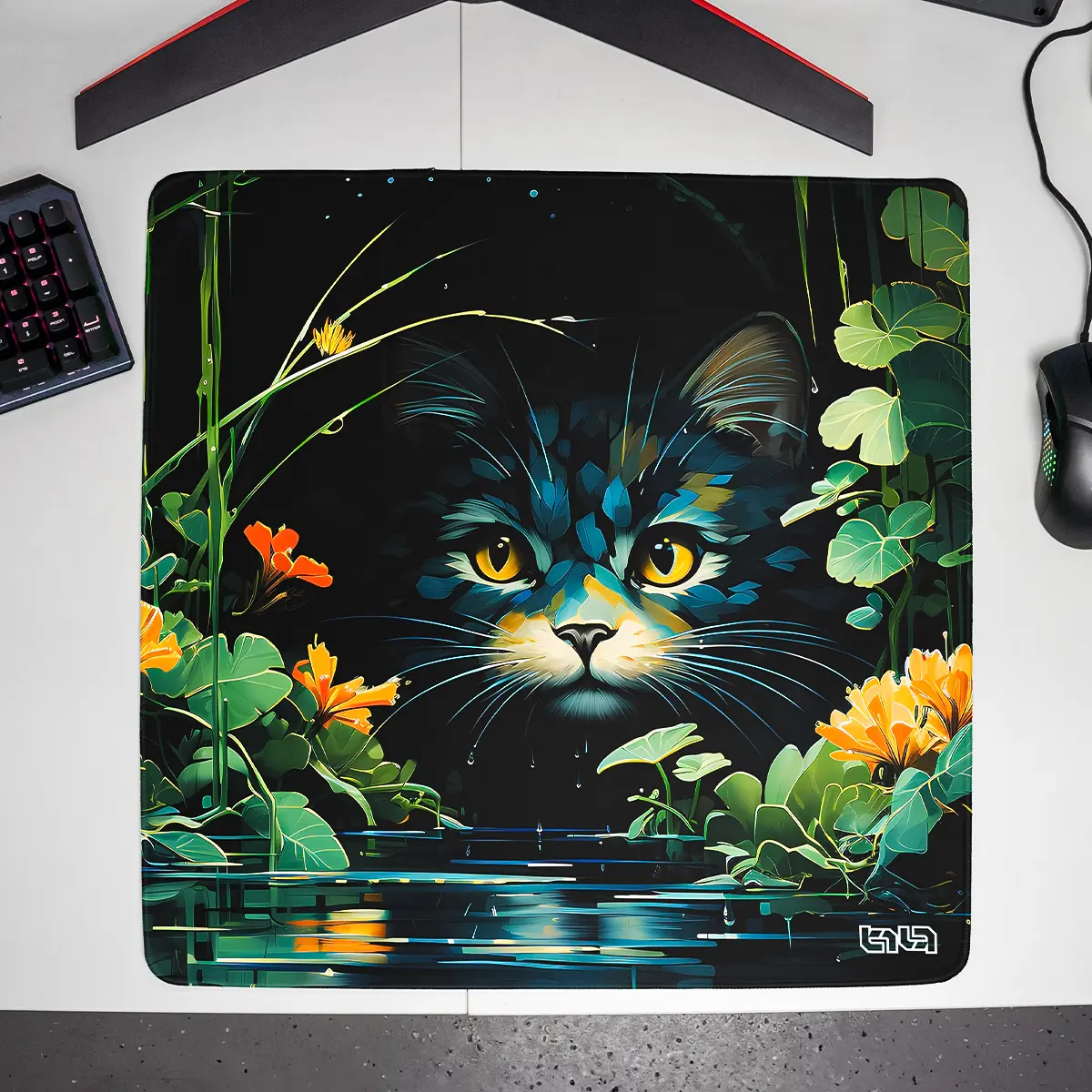Mousepad Hidden Cat - Image 17