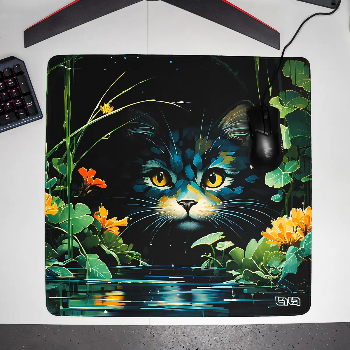 Mousepad Hidden Cat - Image 20