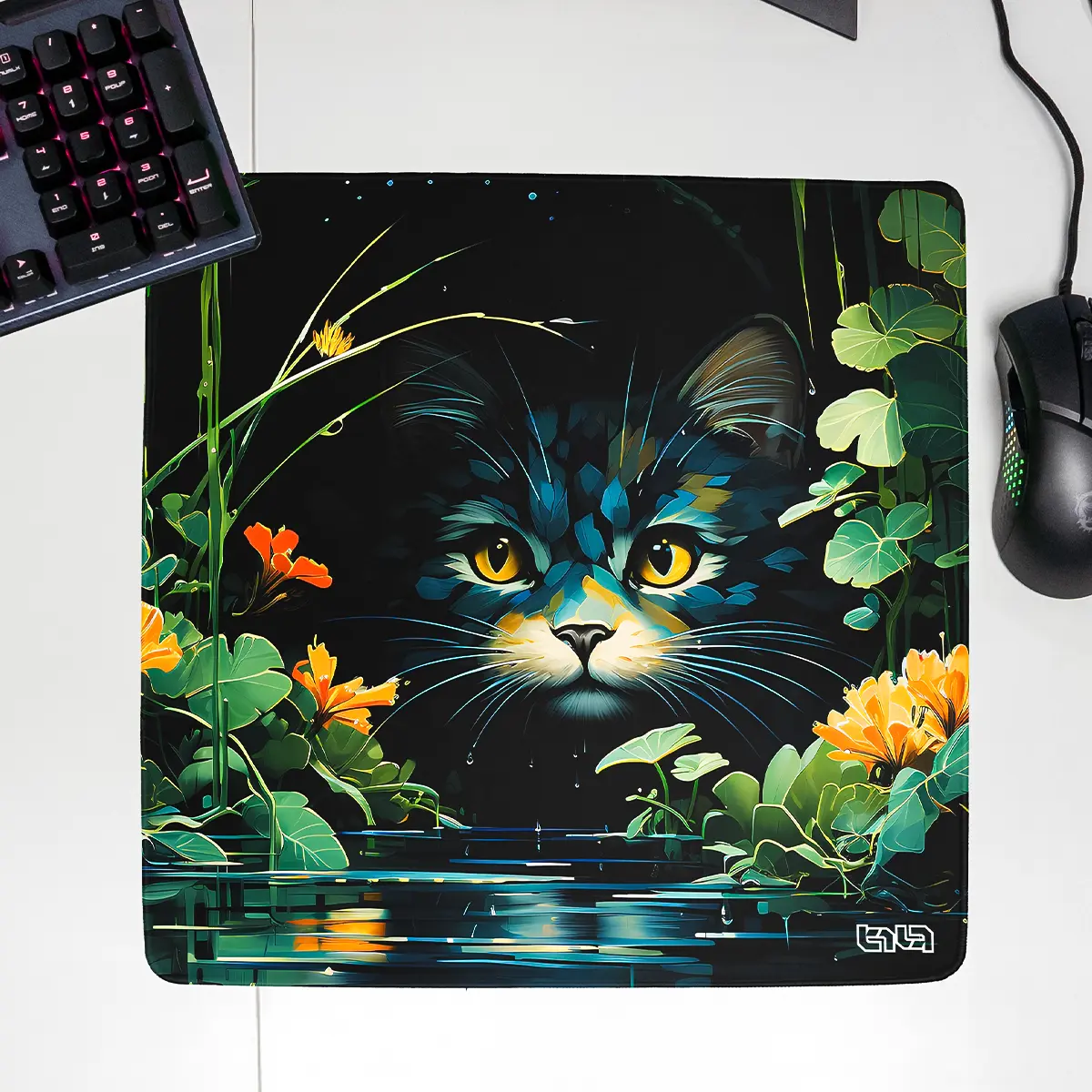 Mousepad Hidden Cat - Image 21