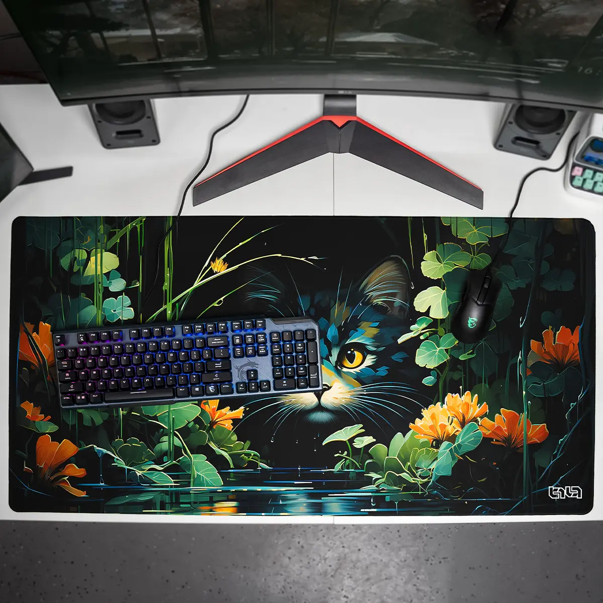 Mousepad Hidden Cat - Image 6