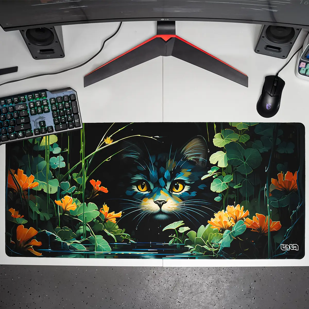 Mousepad Hidden Cat - Image 7