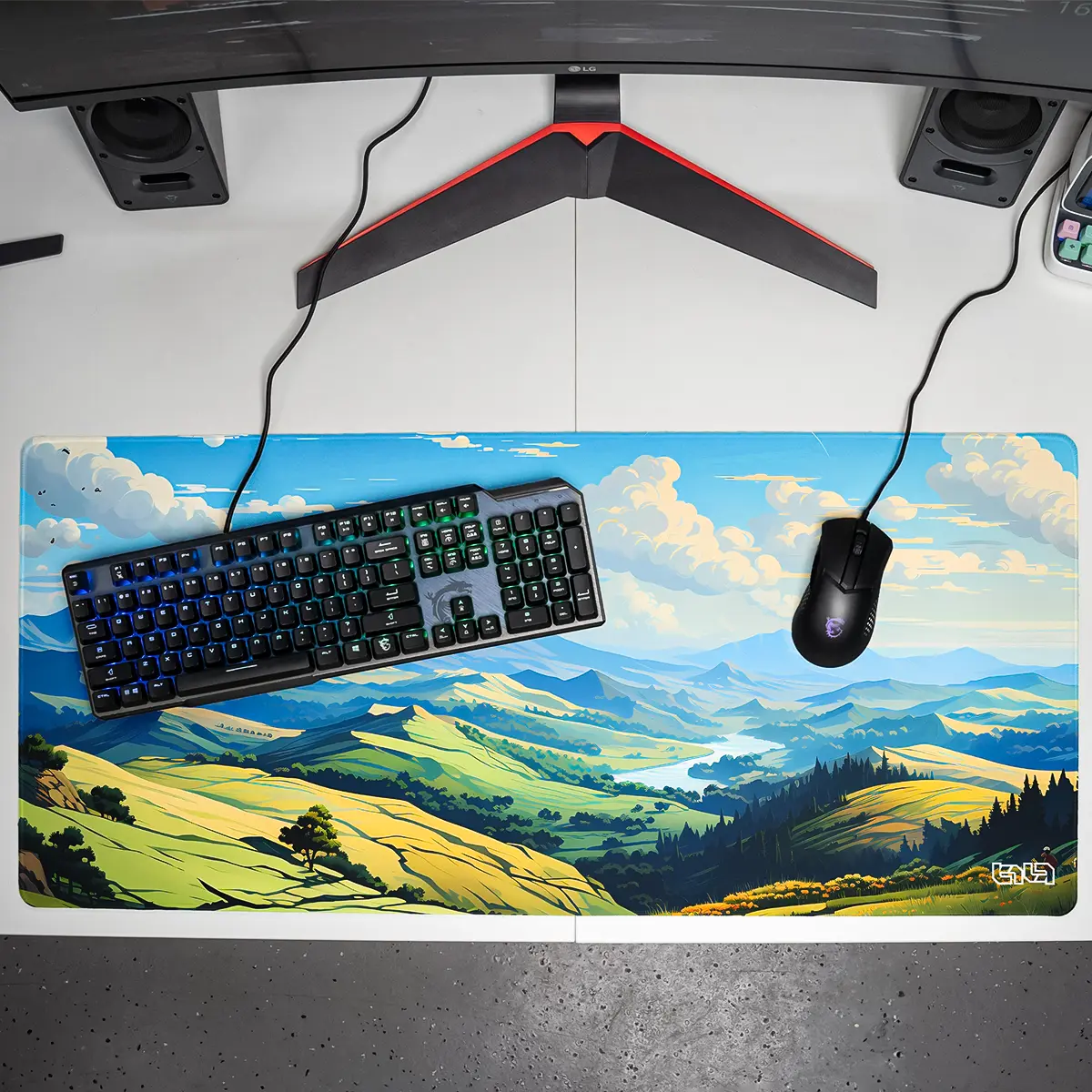 Mousepad Idyllic Landscape - Image 11