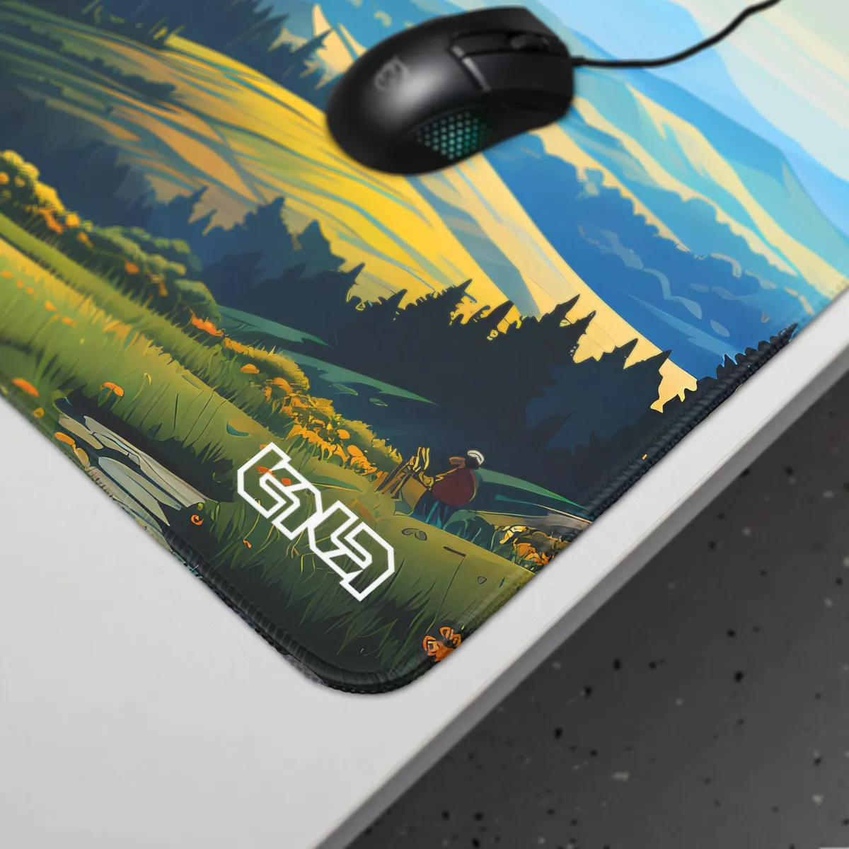 Mousepad Idyllic Landscape - Image 3