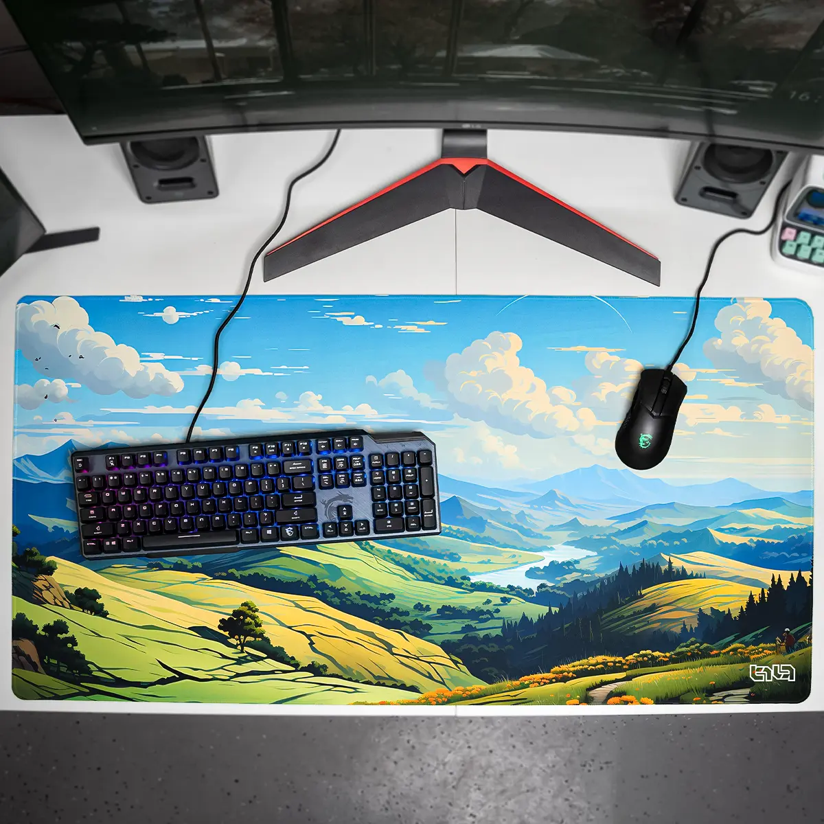 Mousepad Idyllic Landscape - Image 6