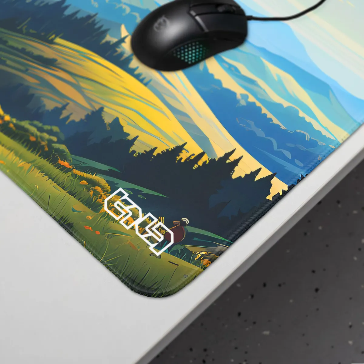 Mousepad Idyllic Landscape - Image 8