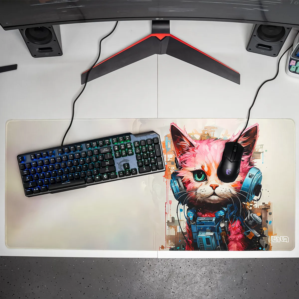 Mousepad Junkyard Cat - Image 11