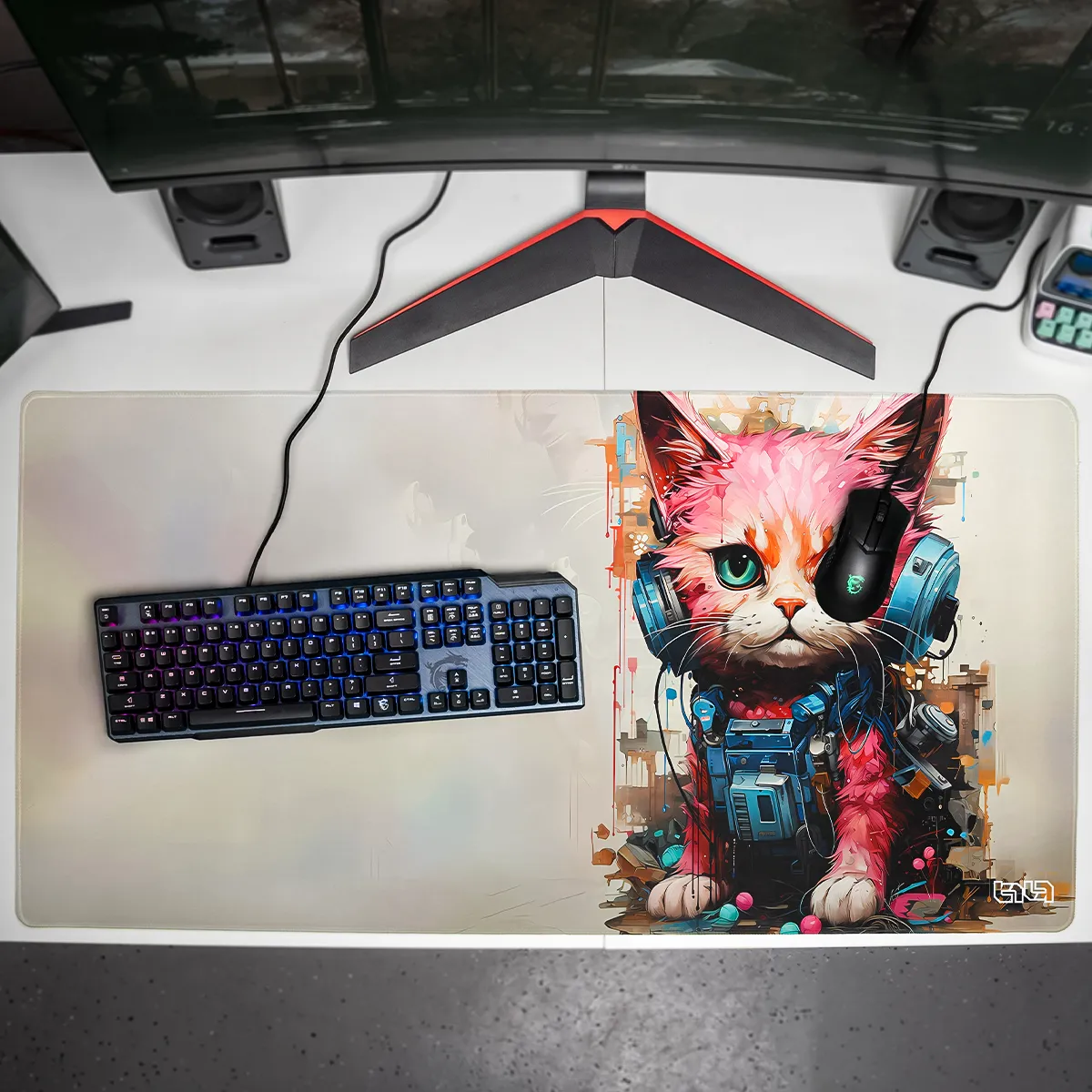 Mousepad Junkyard Cat - Image 6