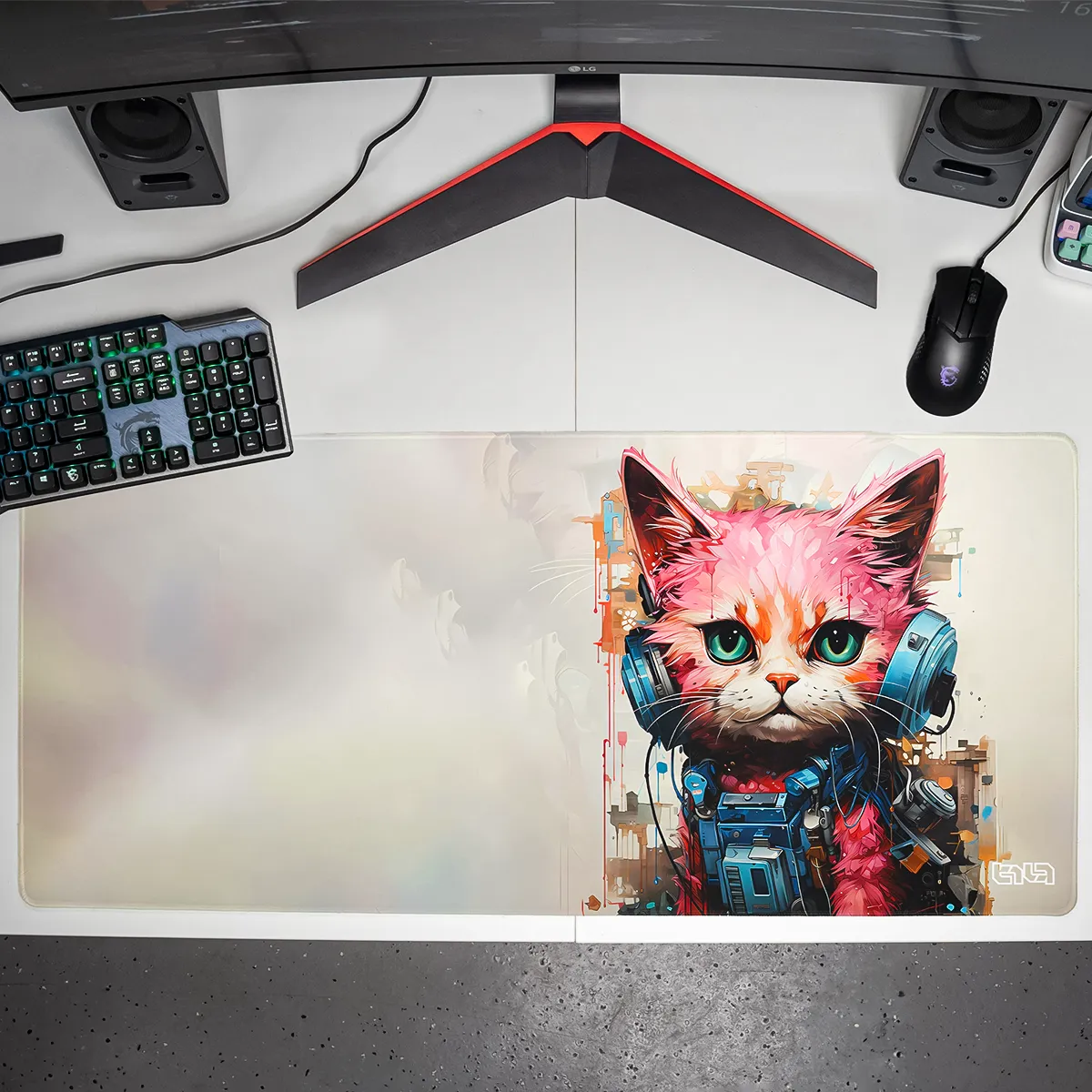 Mousepad Junkyard Cat - Image 7