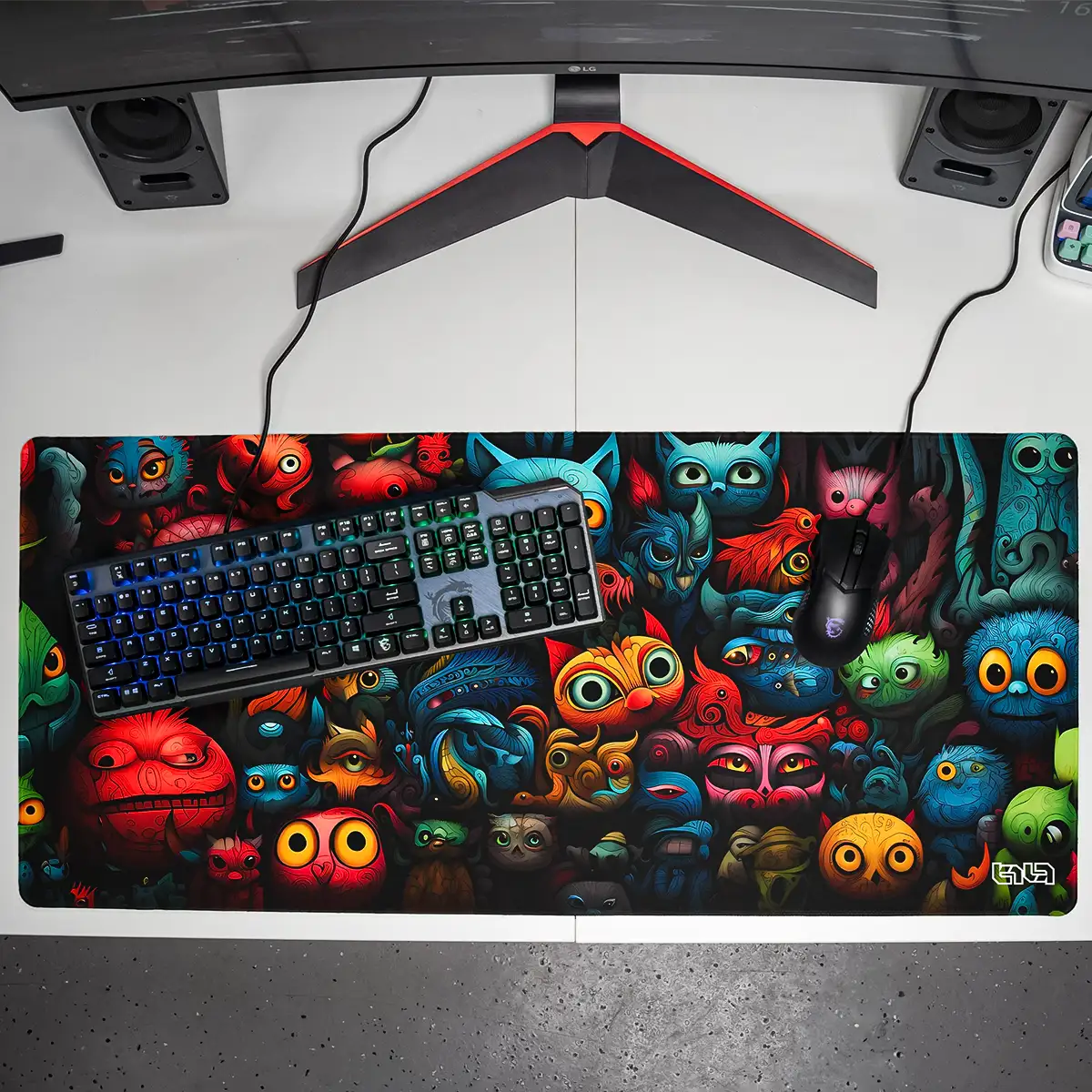 Mousepad Monstrous Audience - Image 11