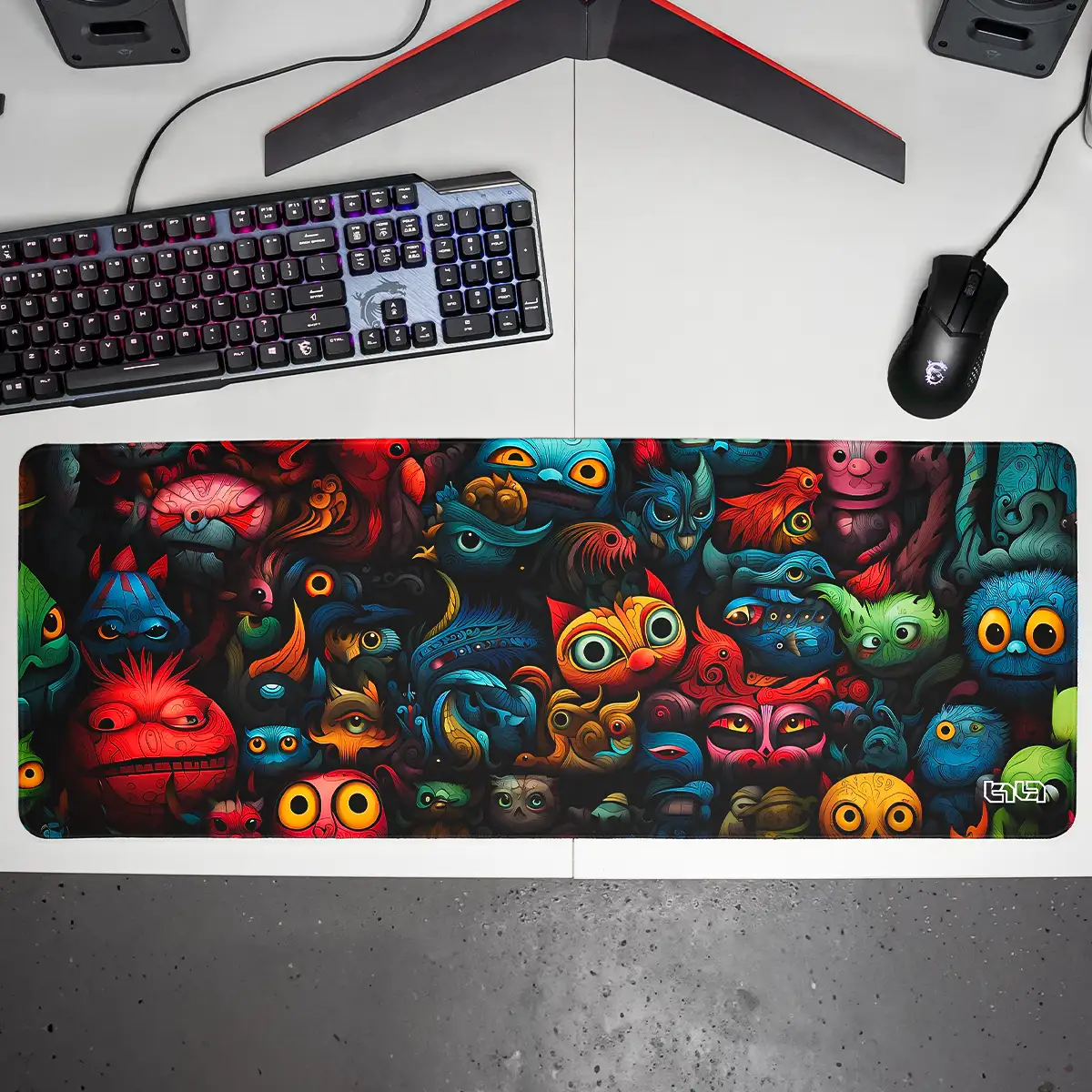 Mousepad Monstrous Audience - Image 12