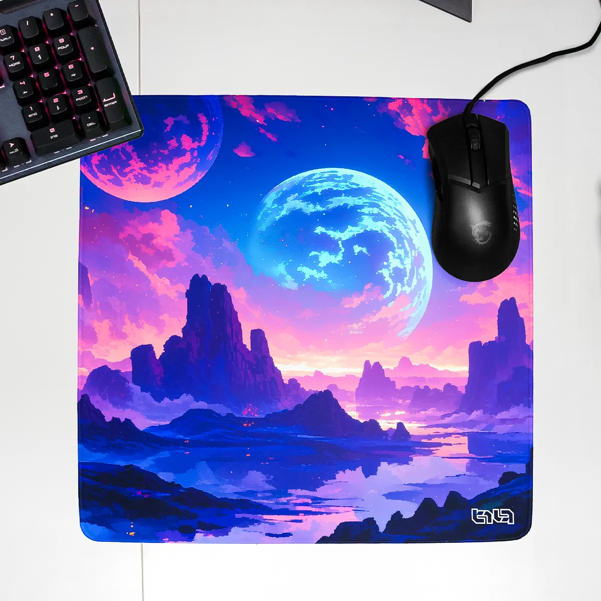 Mousepad Neon Planet - Image 24