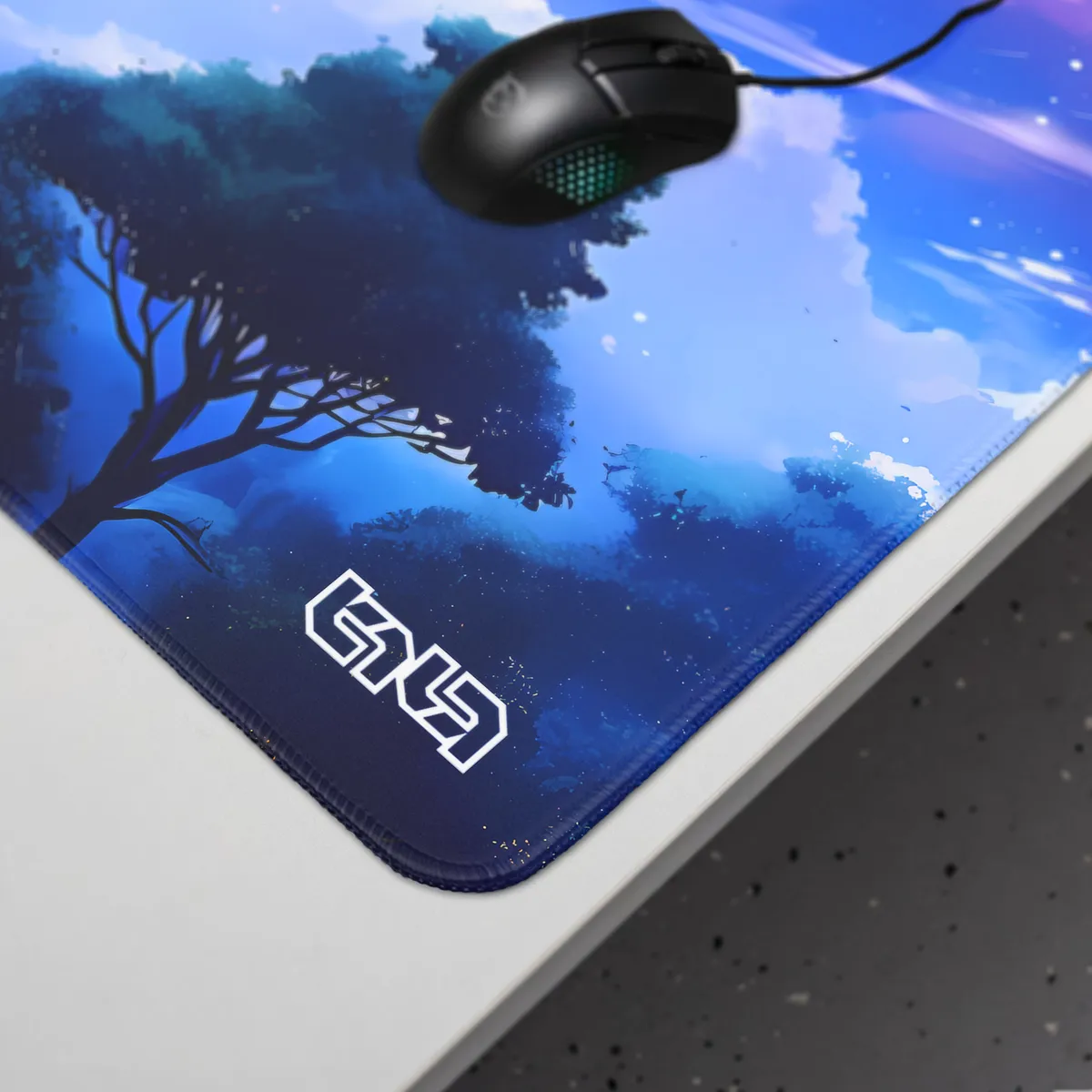 Mousepad Night Clouds - Image 3
