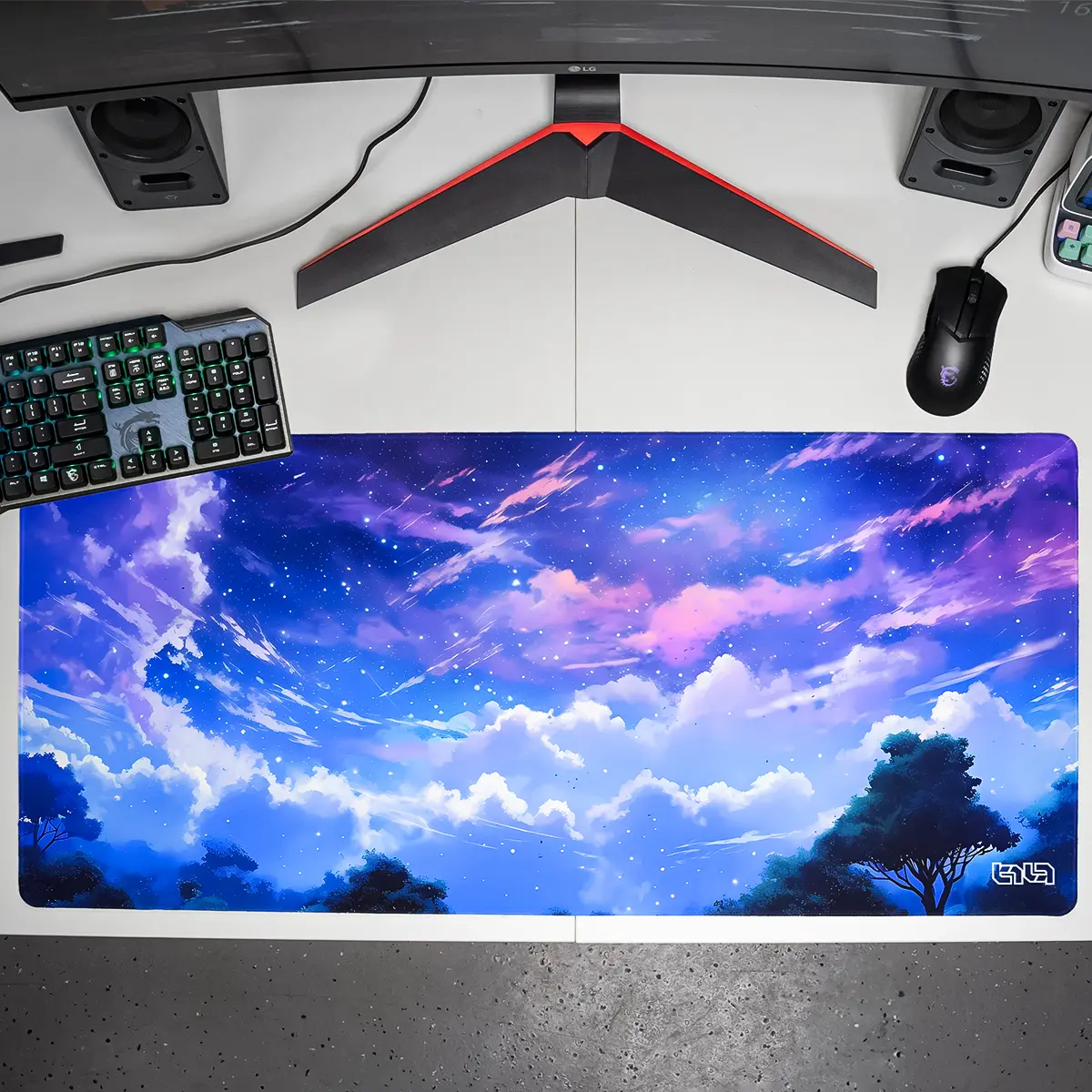 Mousepad Night Clouds - Image 7