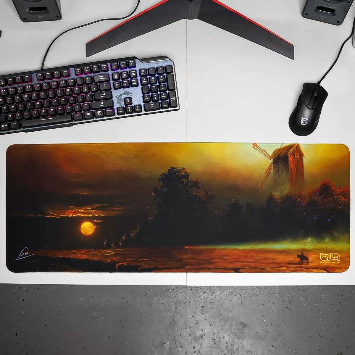 Mousepad Nocturn with a Faulty Knight - Image 12