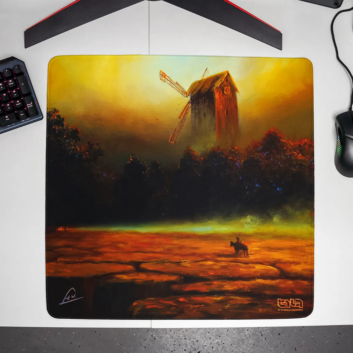 Mousepad Nocturn with a Faulty Knight - Image 17