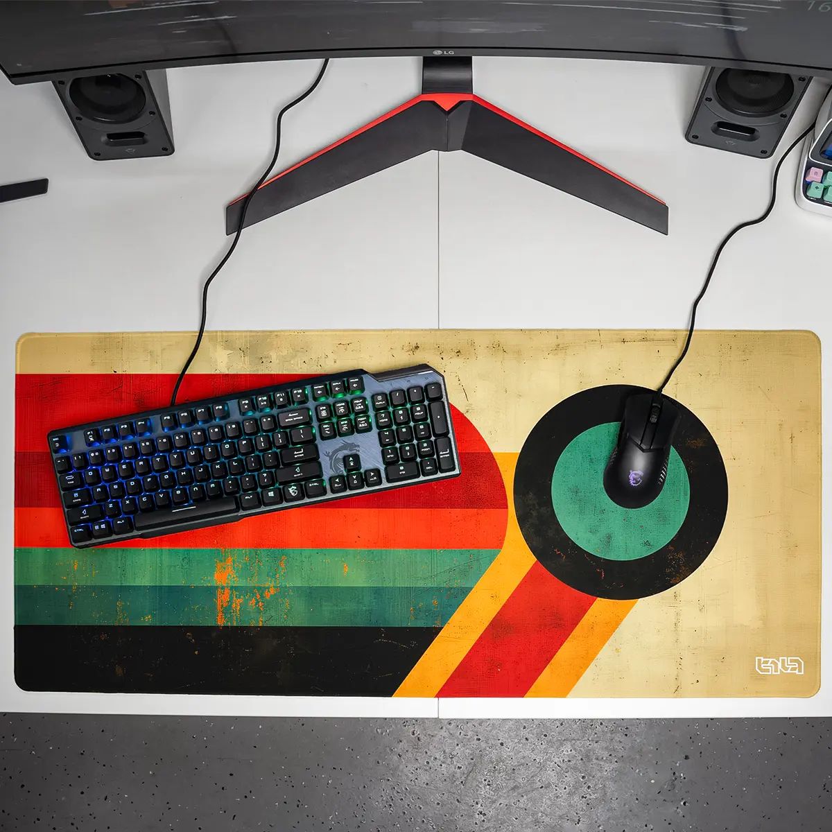 Mousepad Nostalgic Stripes - Image 11
