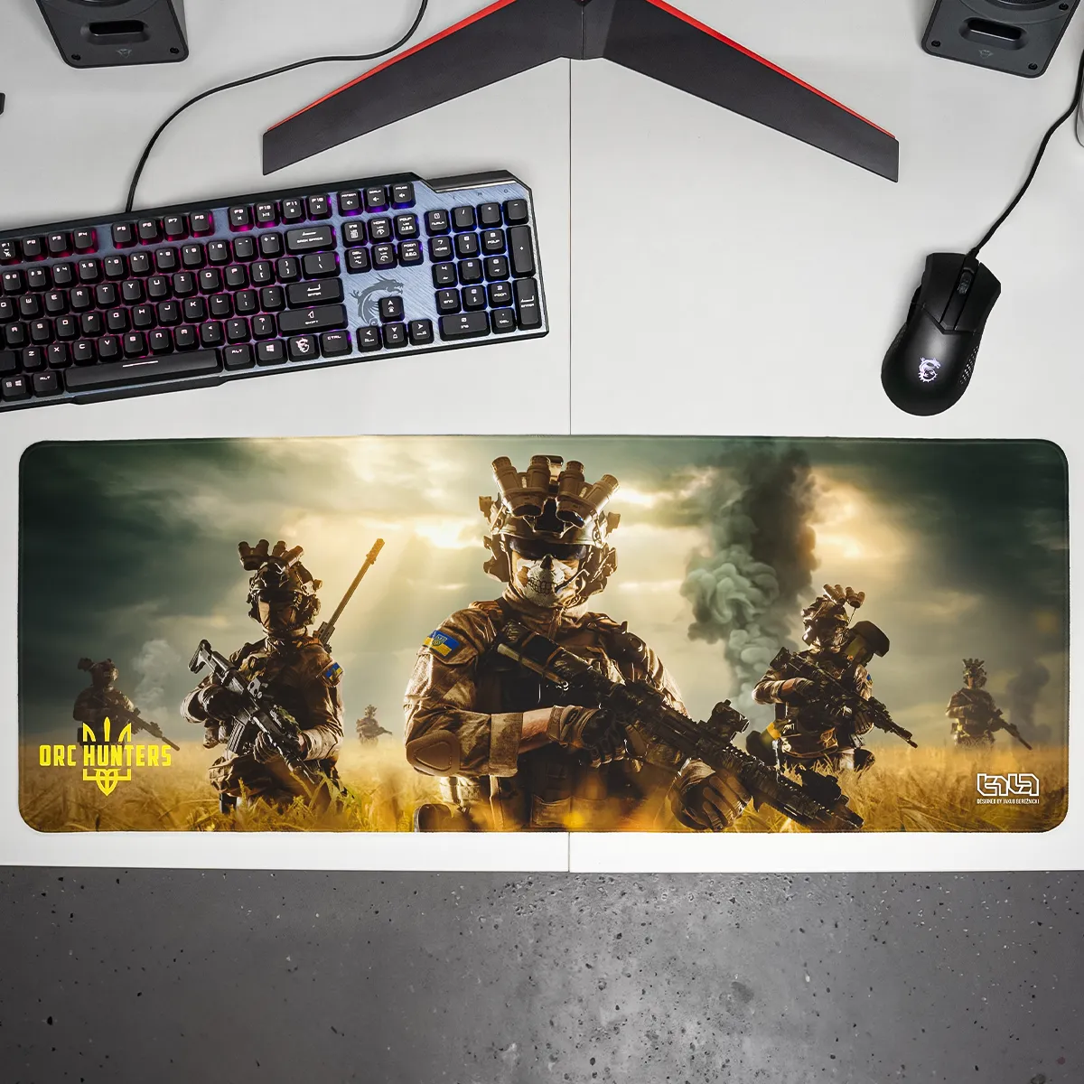 Mousepad Orc Hunters 1 (Ukrainian Soldiers)  - Image 12