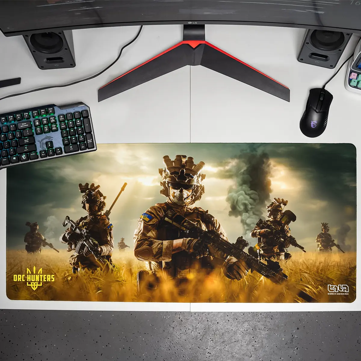 Mousepad Orc Hunters 1 (Ukrainian Soldiers)  - Image 7