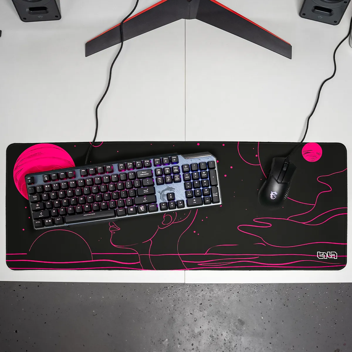 Mousepad Pink Line - Image 16