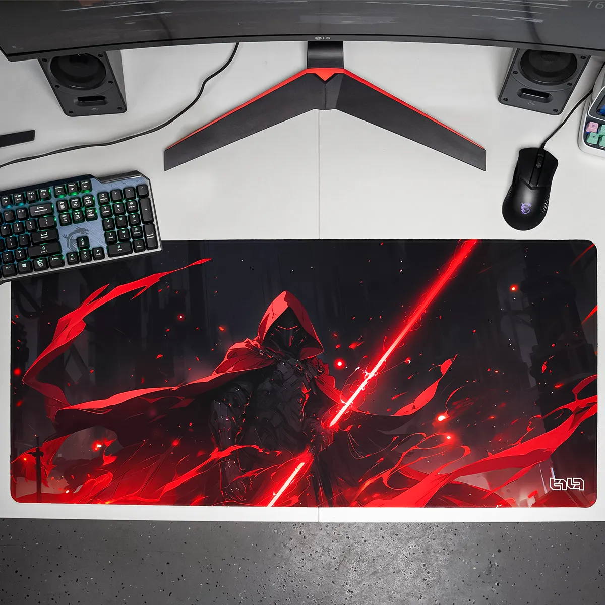 Mousepad Red Luminous Blade - Image 7