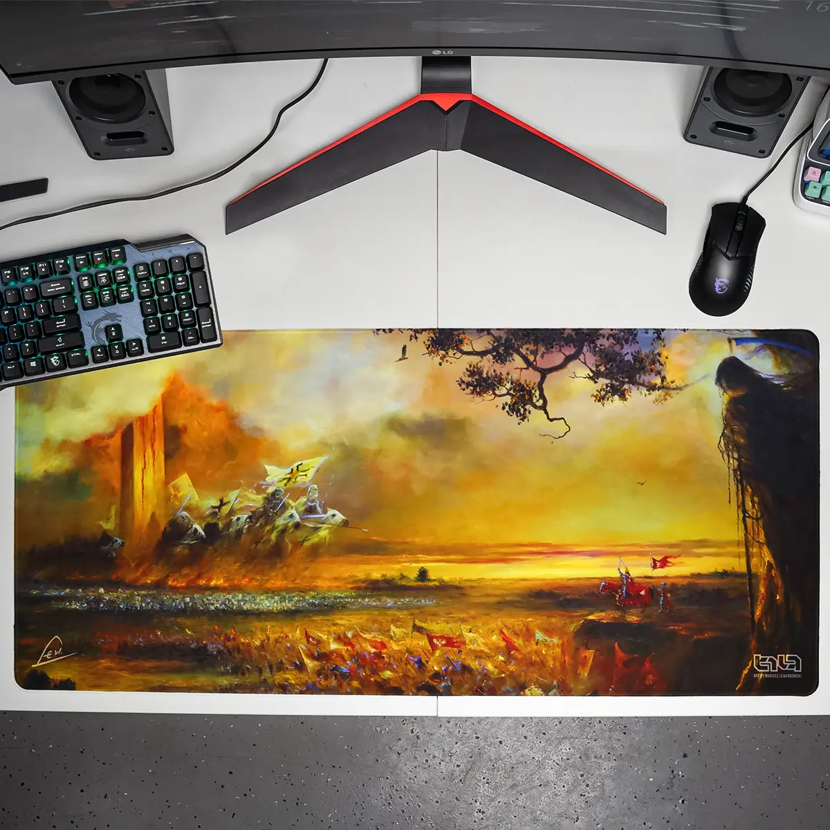 Mousepad The Biggest Battle of Medieval Europe - Image 7