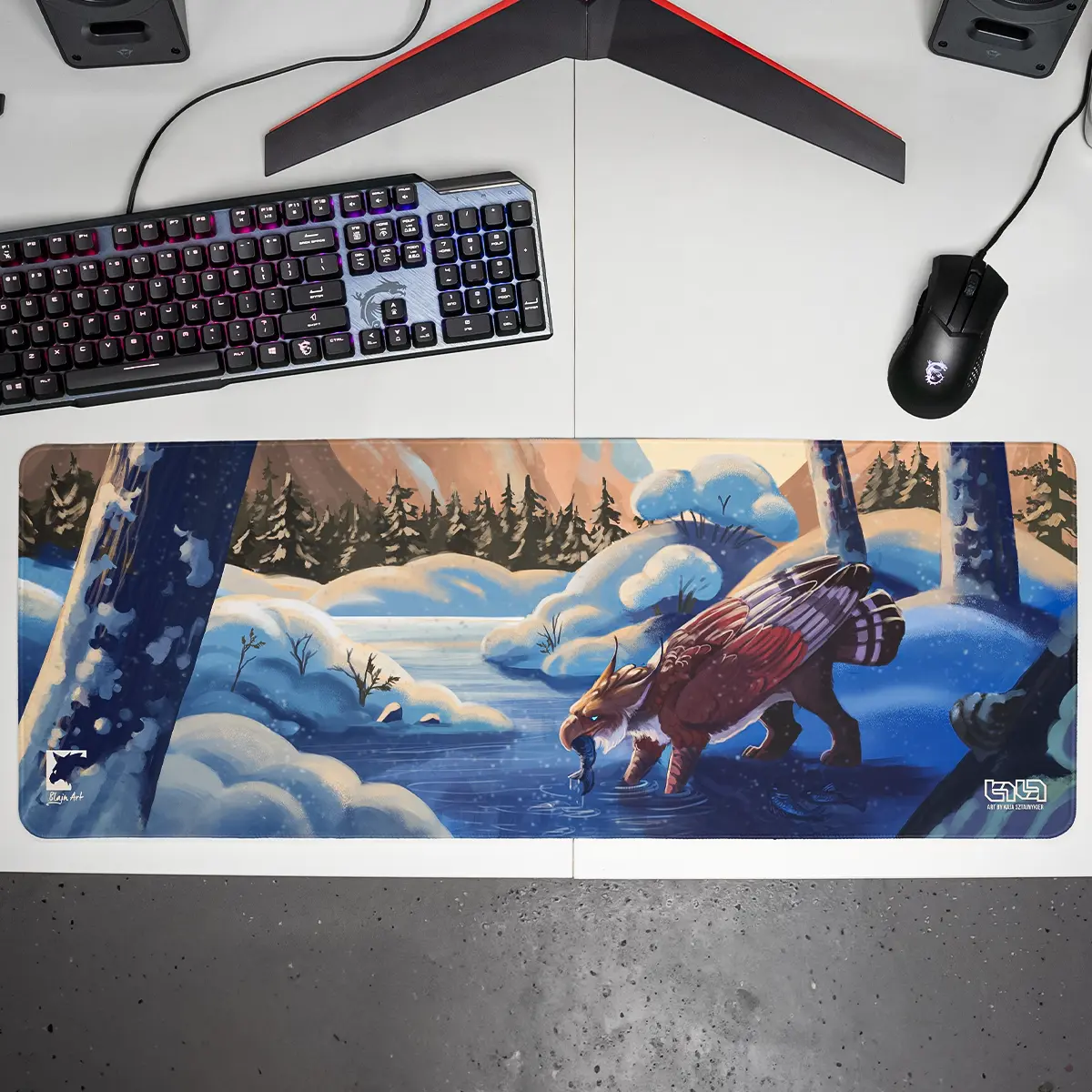 Mousepad Winter Fishing - Image 12