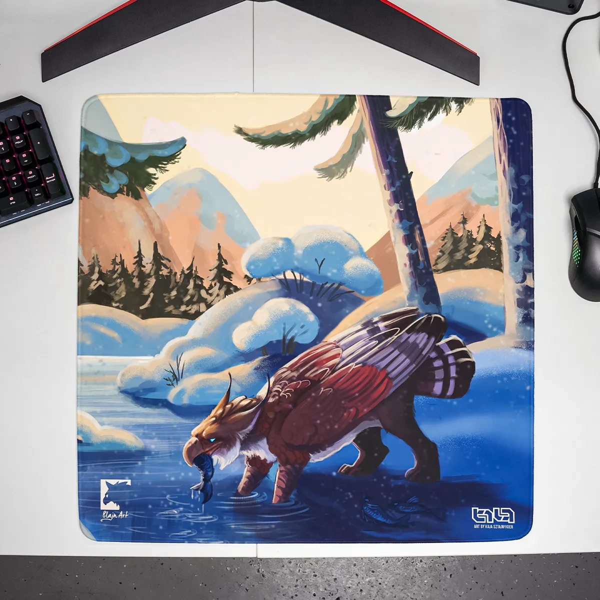 Mousepad Winter Fishing - Image 17