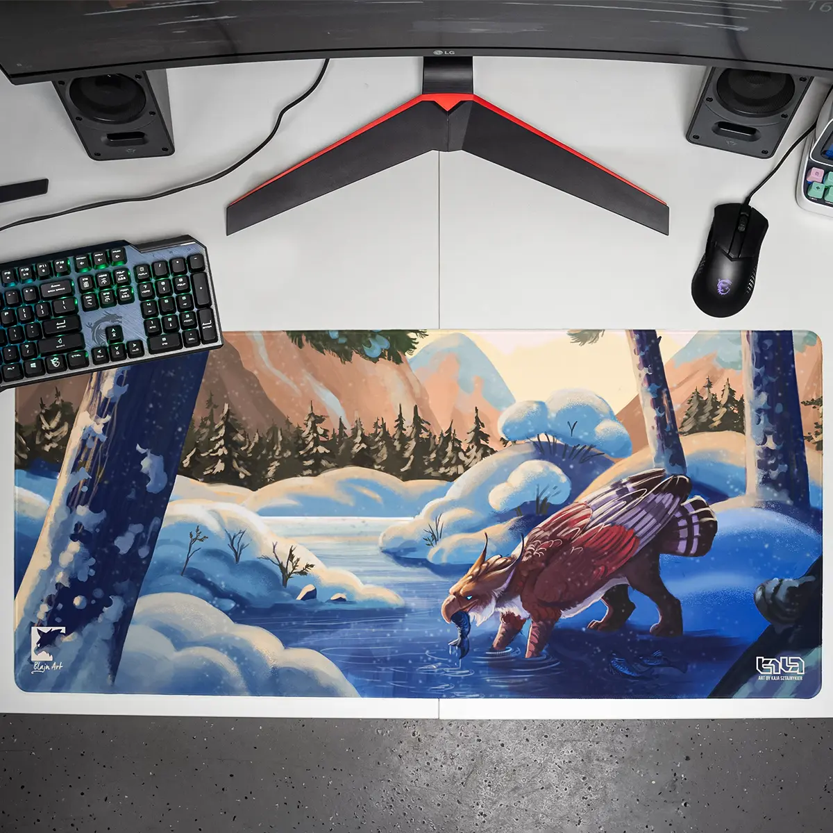Mousepad Winter Fishing - Image 7