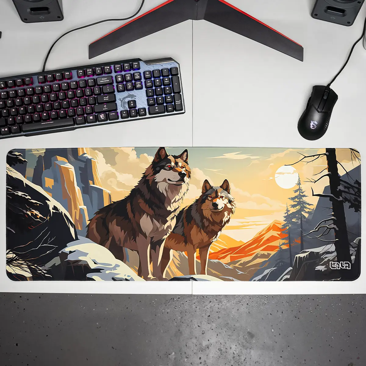 Mousepad Wolf Lands - Image 12