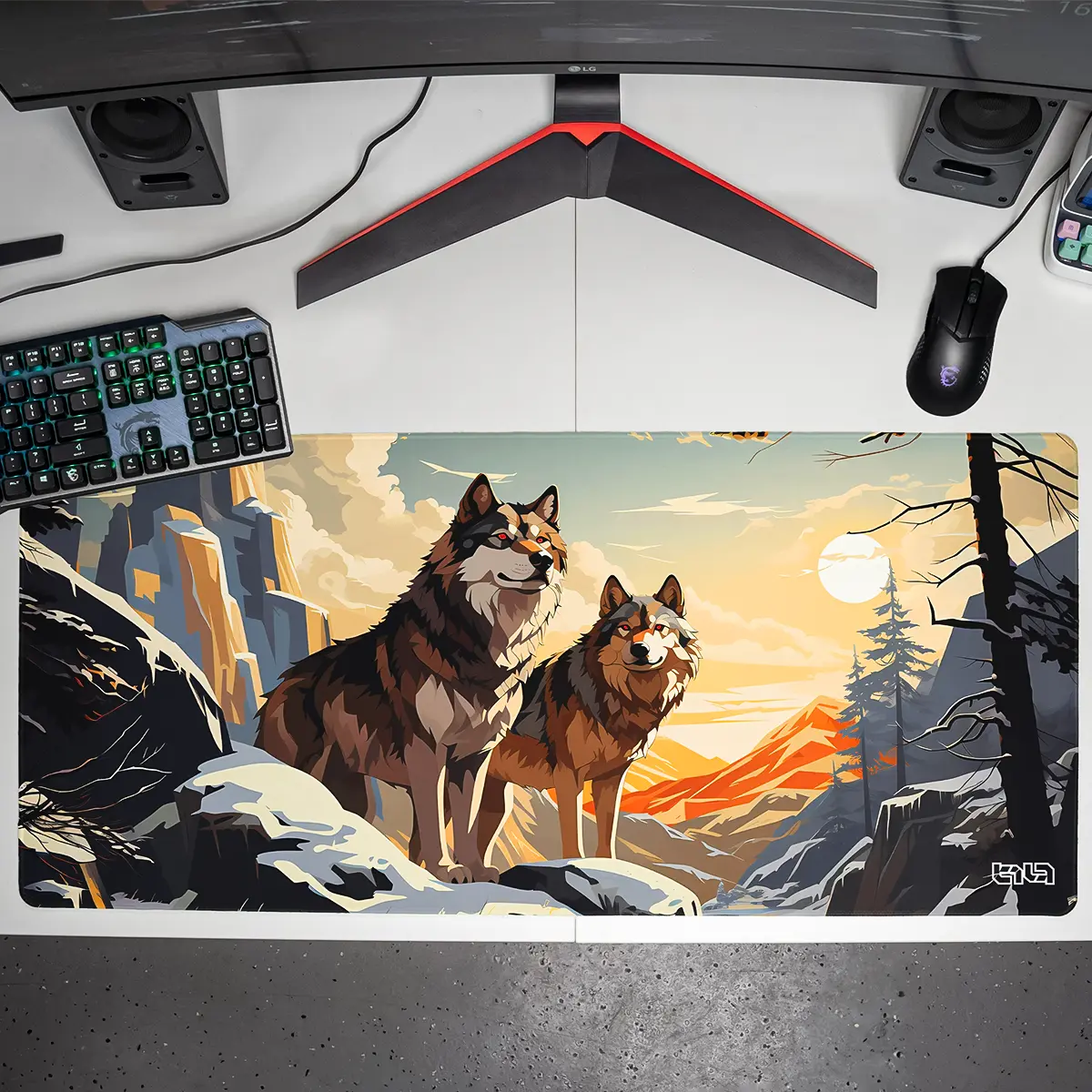 Mousepad Wolf Lands - Image 7