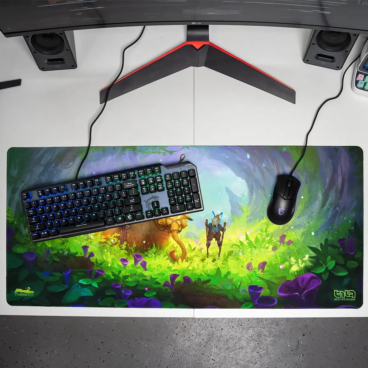 Mousepad Wooliphant and the Sea of Moss - Image 11