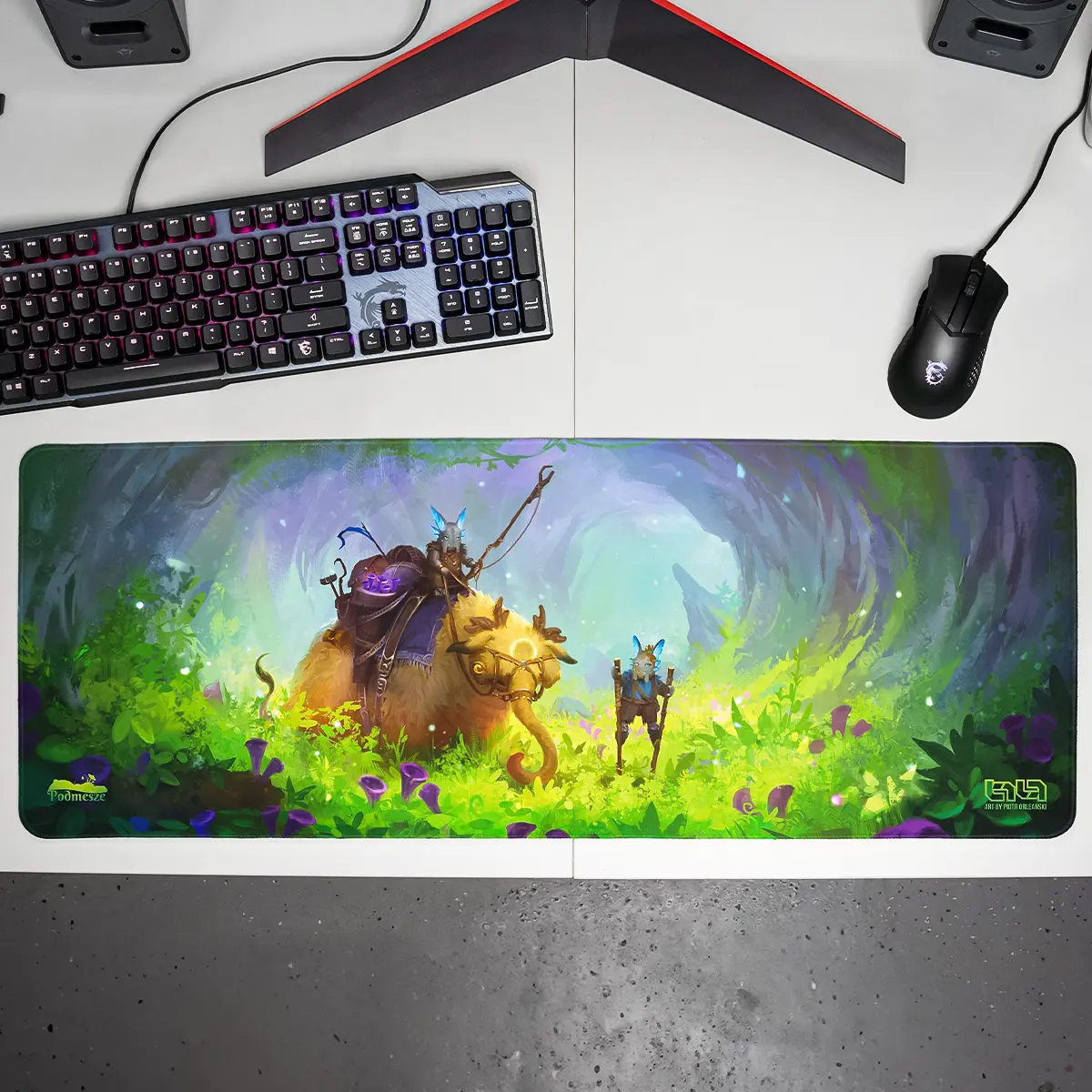 Mousepad Wooliphant and the Sea of Moss - Image 12