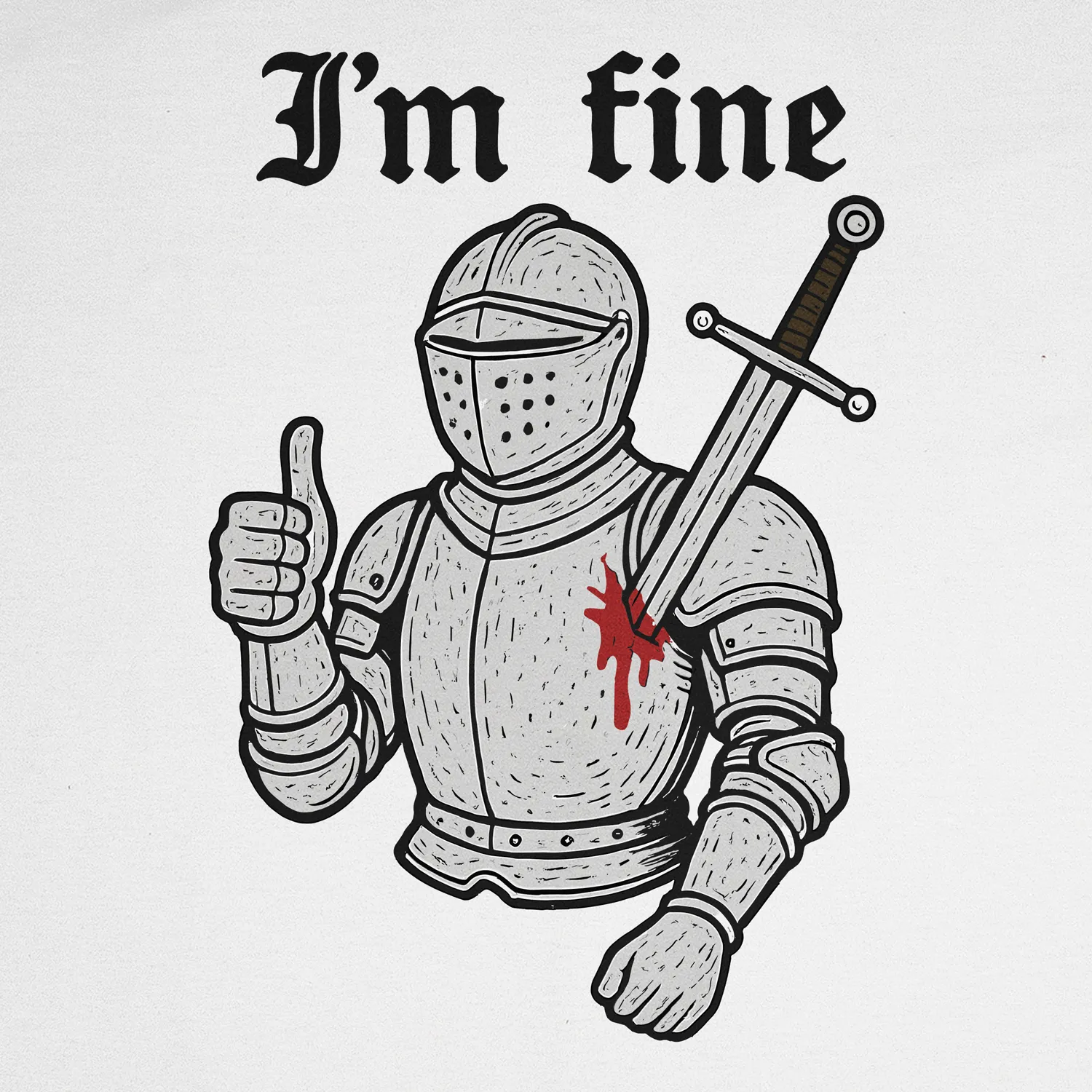 T-shirt I'm Fine - Image 2