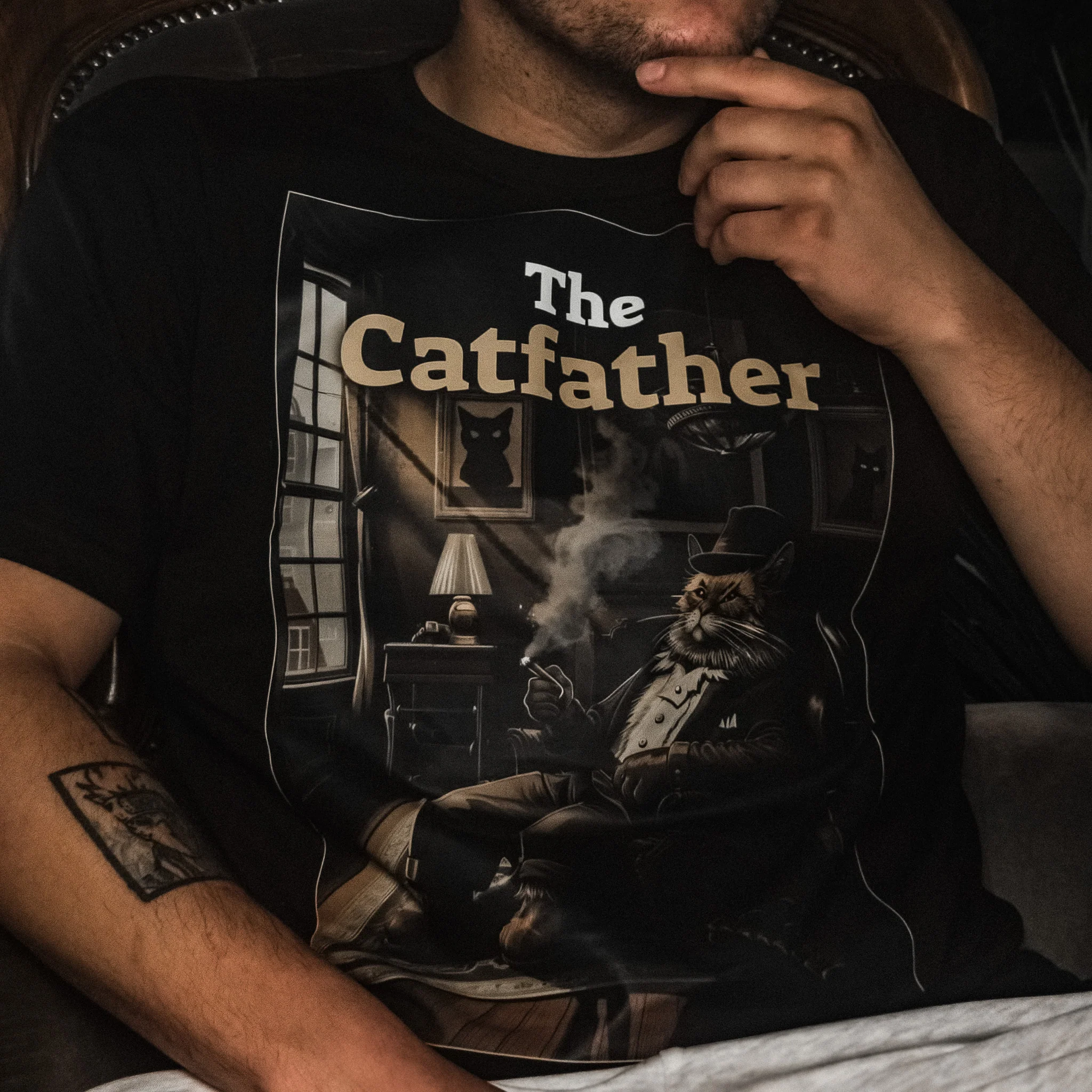 T-shirt The Catfather - Image 5