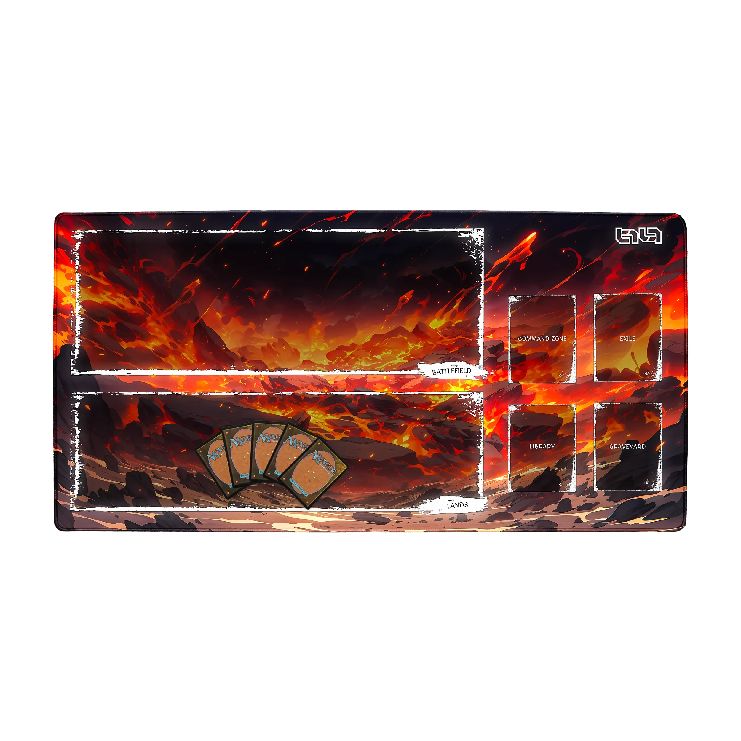 TCG Mat Magic The Gathering Red Aggro - Image 6