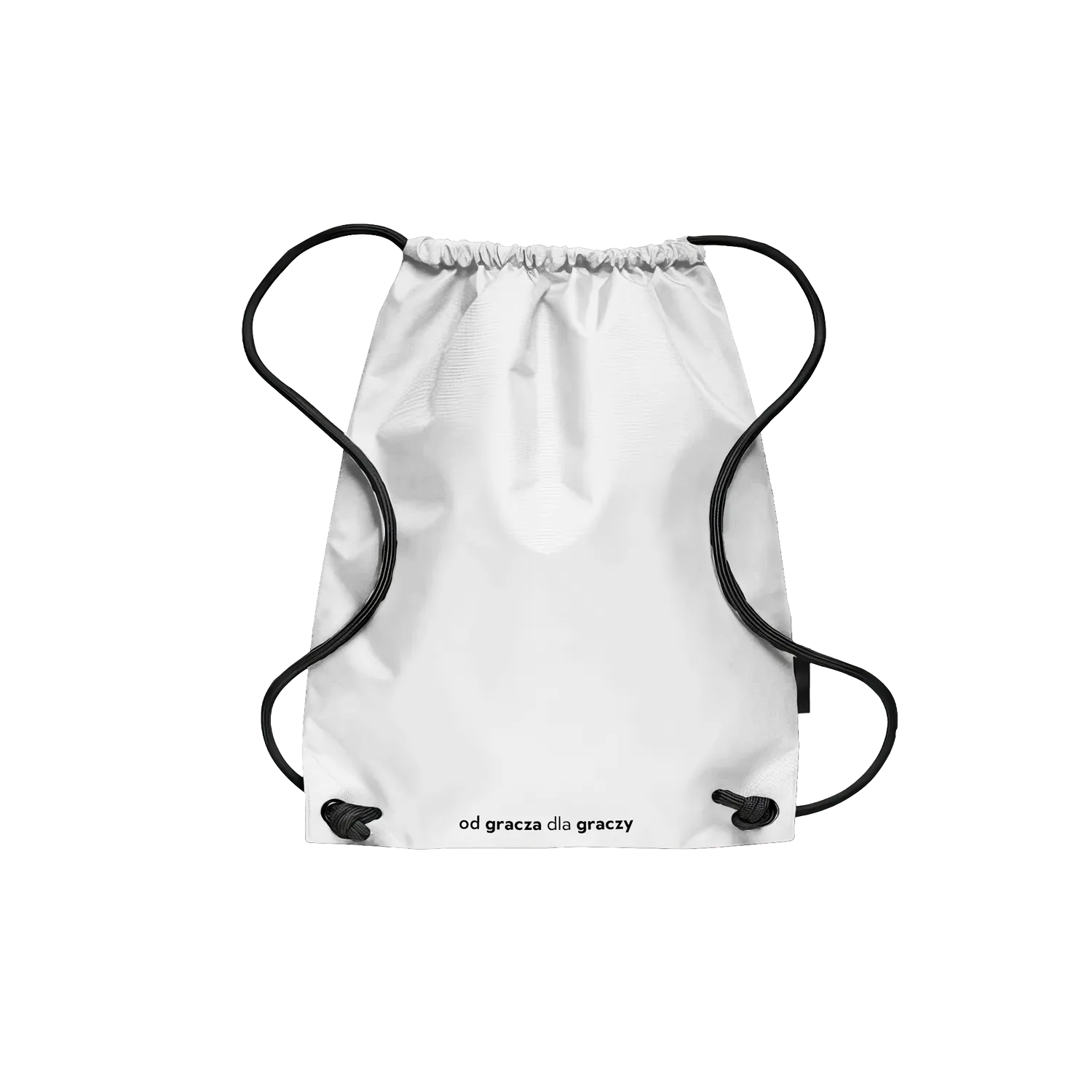 Drawstring Backpack Arkadikuss Logo Basic Gray - Image 3